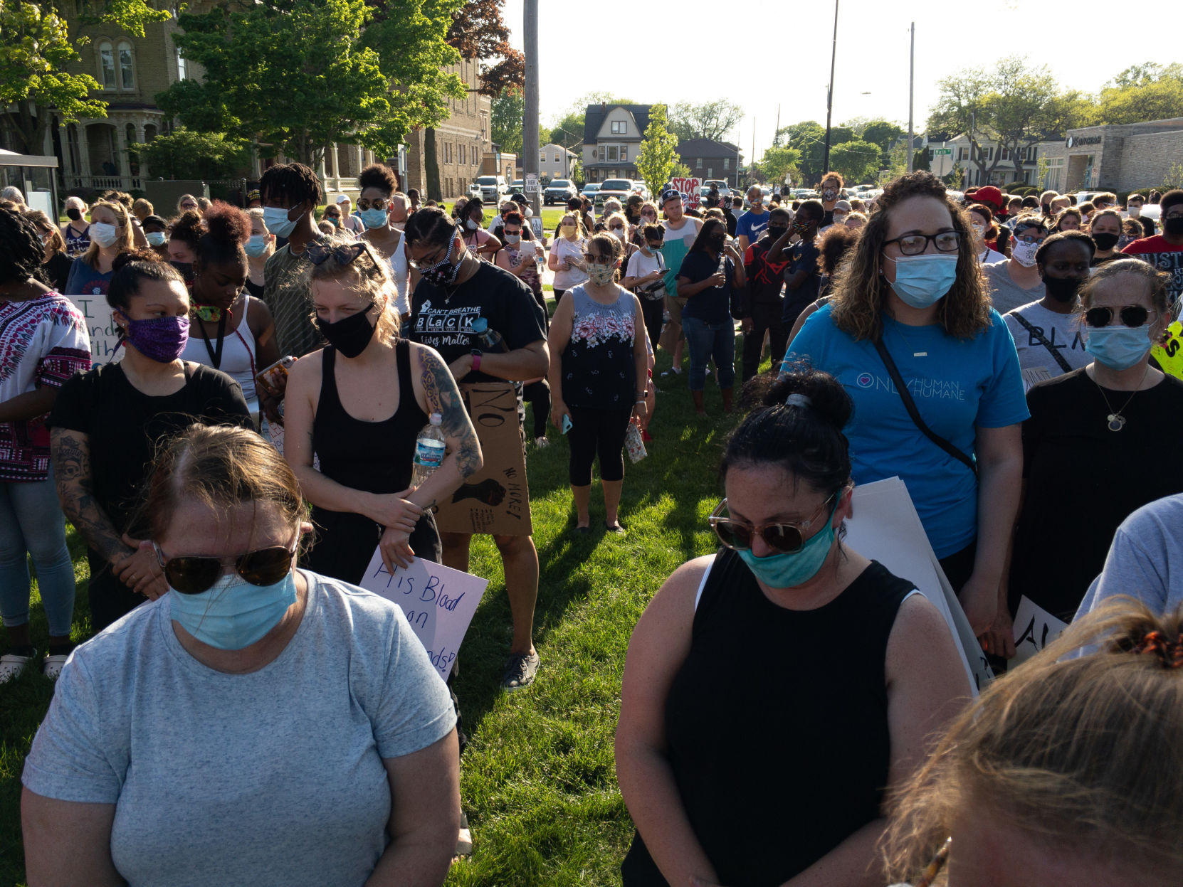 Tuesday protest